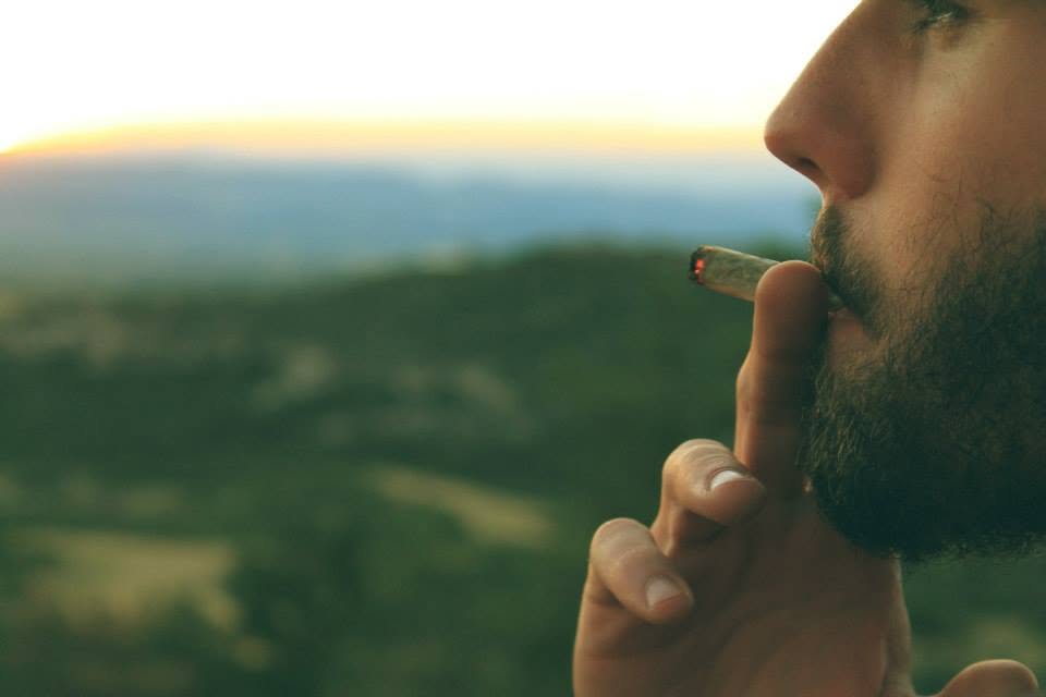 Outdoor lifestyle profile at sunset